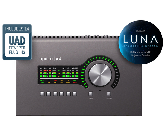 Аудиоинтерфейс UNIVERSAL AUDIO Apollo x4 - 142475 за 0 грн. | 4Club