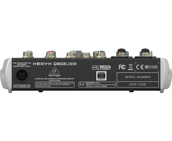 Микшерный пульт BEHRINGER XENYX Q802USB