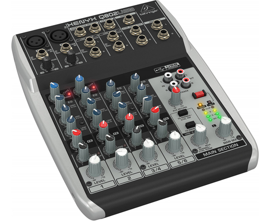 Микшерный пульт BEHRINGER XENYX Q802USB