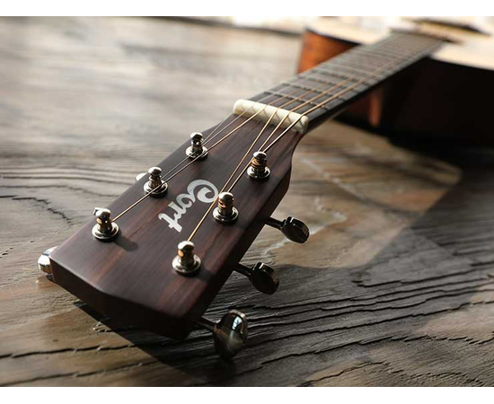 Электроакустическая гитара CORT Little CJ Blackwood (Open Pore Light Burst)