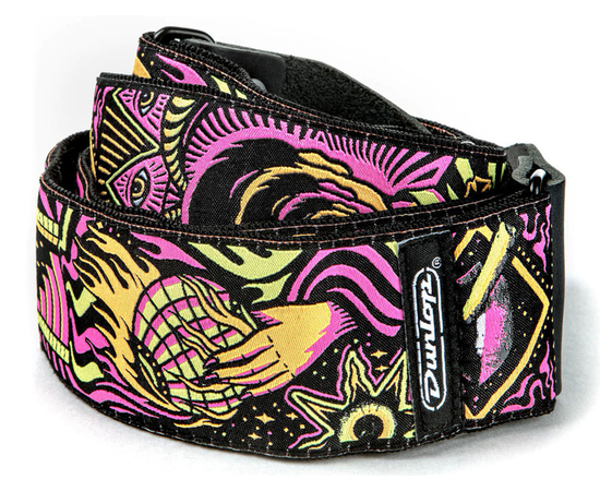 Гитарный ремень DUNLOP ILD03 Ilovedust Headspace Orange Strap - 144170 за 1468 грн. | 4Club