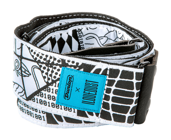 Гитарный ремень DUNLOP ILD07 Ilovedust Electronic Tears Strap - 144172 за 1468 грн. | 4Club