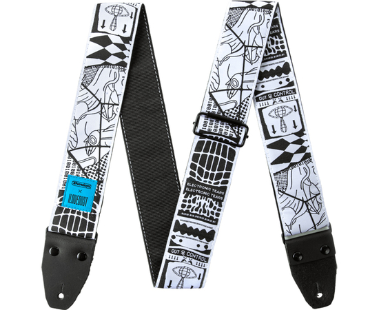 Гитарный ремень DUNLOP ILD07 Ilovedust Electronic Tears Strap