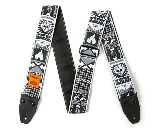 Гитарный ремень DUNLOP ILD10 Ilovedust Out Of Control Strap