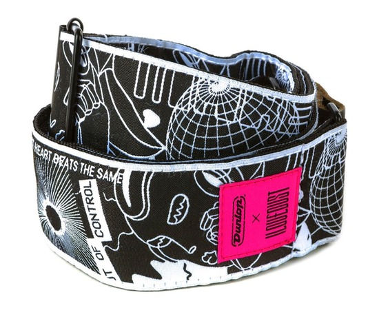 Гитарный ремень DUNLOP ILD11 Ilovedust Robot Heart Strap - 144176 за 1468 грн. | 4Club