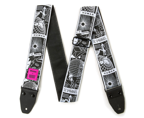 Гитарный ремень DUNLOP ILD11 Ilovedust Robot Heart Strap