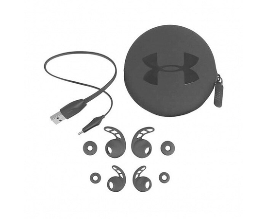 Навушники JBL Under Armour Sport Wireless React Black UAJBLREACTBLK, image , зображення 6