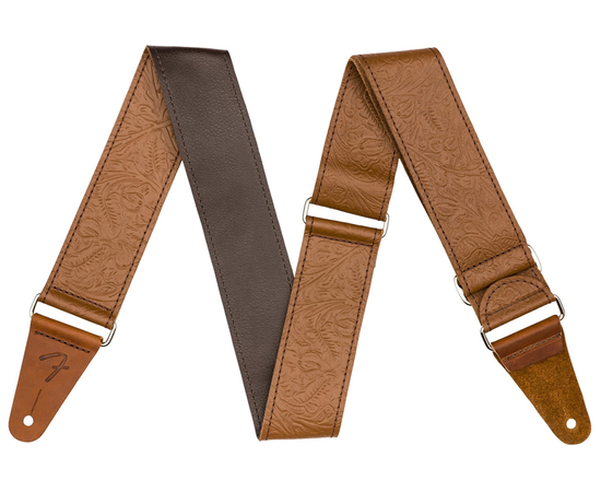 Гитарный ремень FENDER 2" TOOLED LEATHER STRAP BROWN - 144497 за 2493 грн. | 4Club