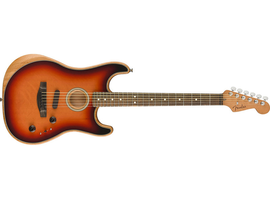 Гибридная полуакустическая электрогитара FENDER AMERICAN ACOUSTASONIC STRATOCASTER SUNBURST - 144498 за 0 грн. | 4Club