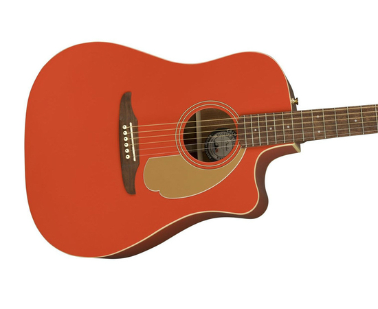 Электроакустическая гитара FENDER REDONDO PLAYER WN FIESTA RED