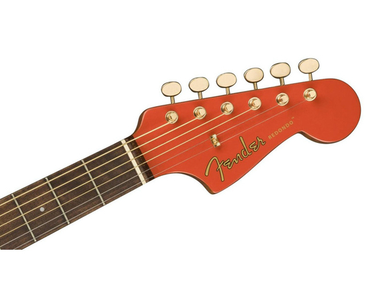Электроакустическая гитара FENDER REDONDO PLAYER WN FIESTA RED