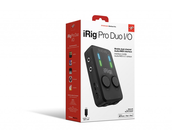 Аудиоинтерфейс IK MULTIMEDIA iRig Pro Duo I/O