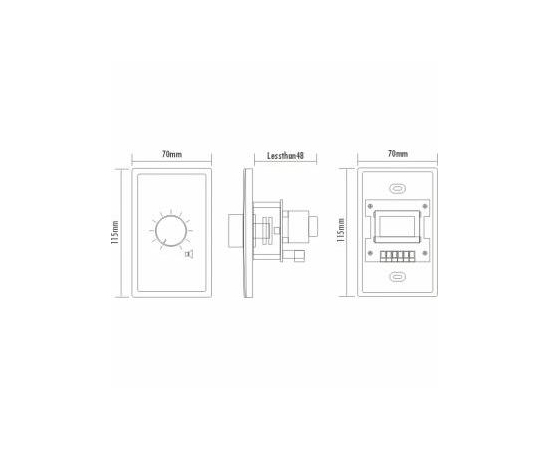 Регулятор громкости ITC T-683