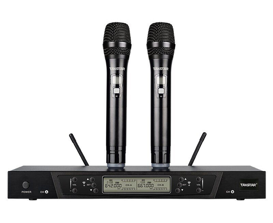 Двойная вокальная радиосистема UHF на 200 каналов TAKSTAR G5 - 144671 за 12817 грн. | 4Club