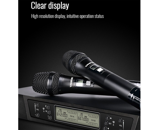 Двойная вокальная радиосистема UHF на 200 каналов TAKSTAR G5