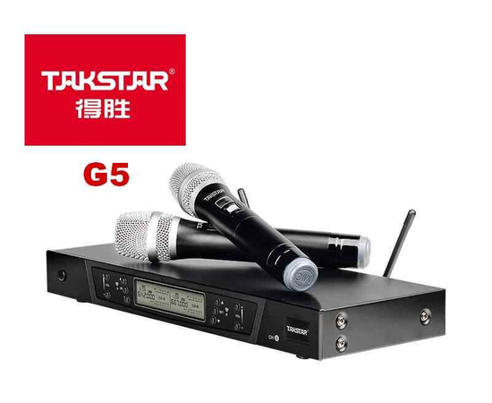 Двойная вокальная радиосистема UHF на 200 каналов TAKSTAR G5
