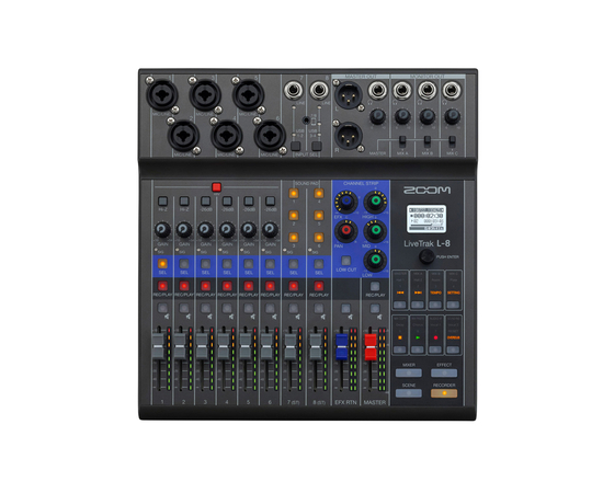 Цифровой микшерный пульт Zoom LiveTrak L-8