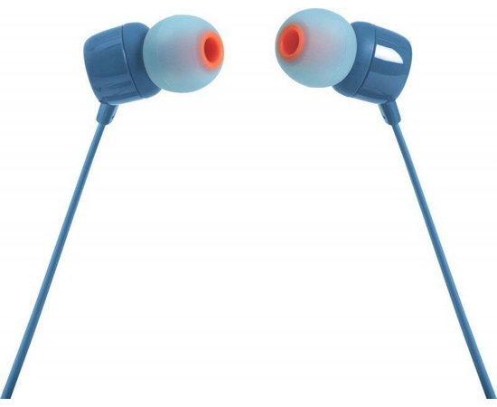 Наушники JBL T110 Blue JBLT110BLU, фото , изображение 2