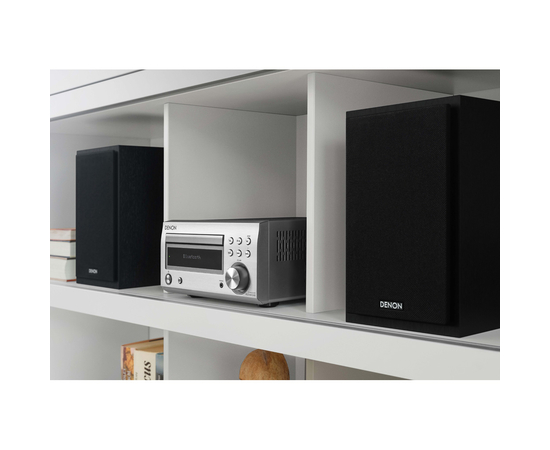 CD-ресивер с Bluetooth Denon RCD-M41 Silver, фото 