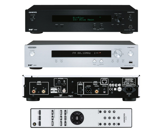 Медиаплеер сетевой / FM Onkyo T-4070 Silver, фото , изображение 2