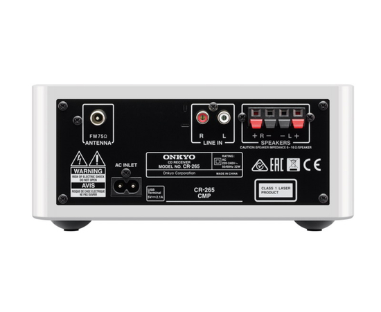 CD-міні система з Bluetooth Onkyo CS-265 Light Blue, image , зображення 2