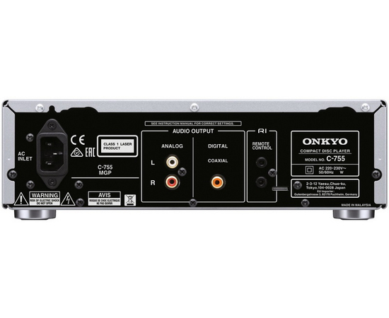 CD плеер Onkyo C-755 Silver, фото , изображение 2