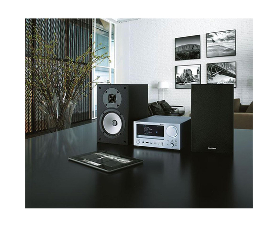 Сетевая MultiRoom CD-мини система Onkyo CS-N775D Silver-Black, фото , изображение 6