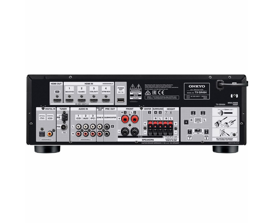 AV Ресивер Onkyo TX-SR494 Black, фото , изображение 4