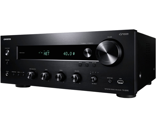 Мережевий стерео ресивер з Wi-Fi / AirPlay / Bluetooth Onkyo TX-8390 Black, image , зображення 2