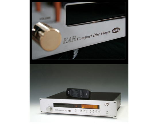 CD проигрыватель с ЦАП EAR CD Acute with DAC (Black), фото , изображение 2
