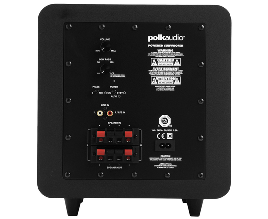 Сабвуфер Polk Audio PSW 111 Black, фото , изображение 4