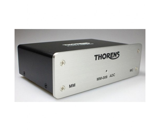 Фонокорректор с ЦАП Thorens MM 008ADC silver (MM/MC), фото , изображение 2