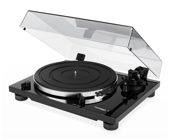 Проигрыватель виниловых дисков Thorens TD 201 Black, фото , изображение 3