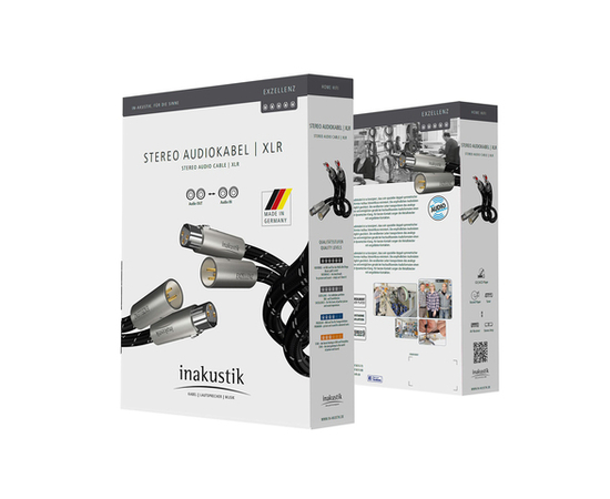 ​Кабель Inakustik Exzellenz Audio XLR stereo 1,5m​, фото , изображение 2