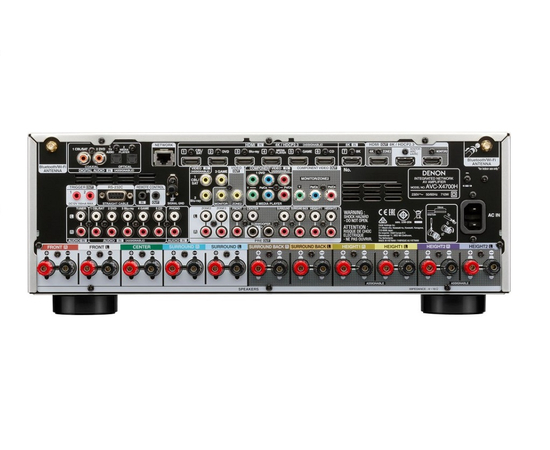 AV-РЕСИВЕР Denon AVR-X4700H 8K (9.2 СH) Silver, image , зображення 3