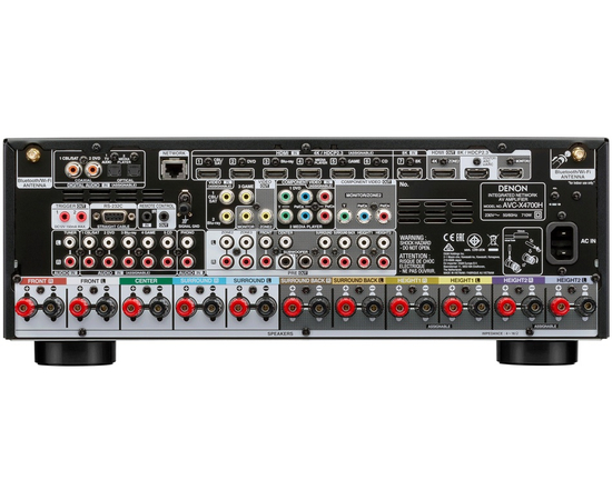 AV-ресивер Denon AVR-X4700H 8K (9.2 сh) Black, фото , изображение 3