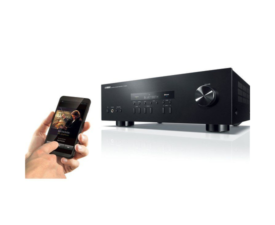 Мережевий стереоресивер Yamaha R-S202 Black, image , зображення 2