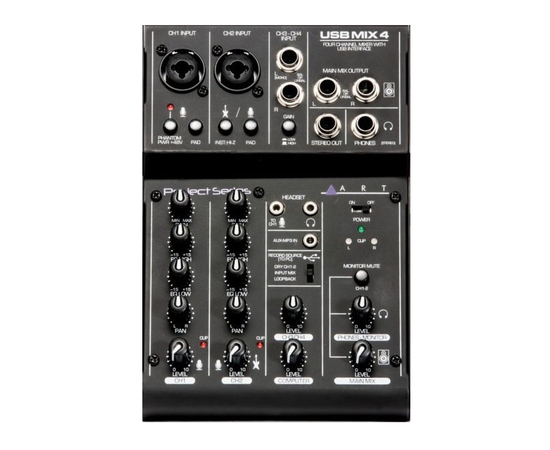 Мини-микшер ART USBMix4