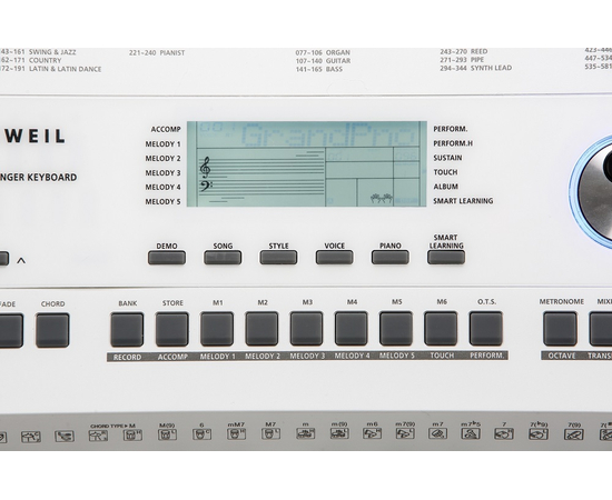 Синтезатор Kurzweil KP110 WH