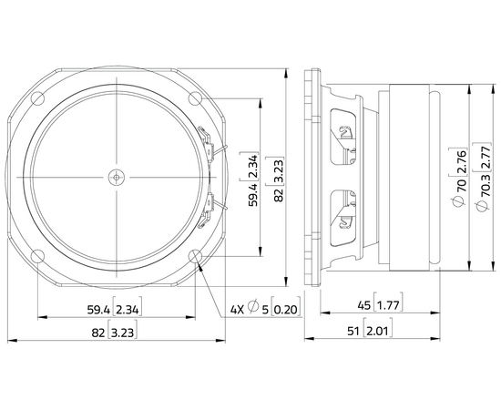 Динамік LAVOCE WSF030.70, image , зображення 2