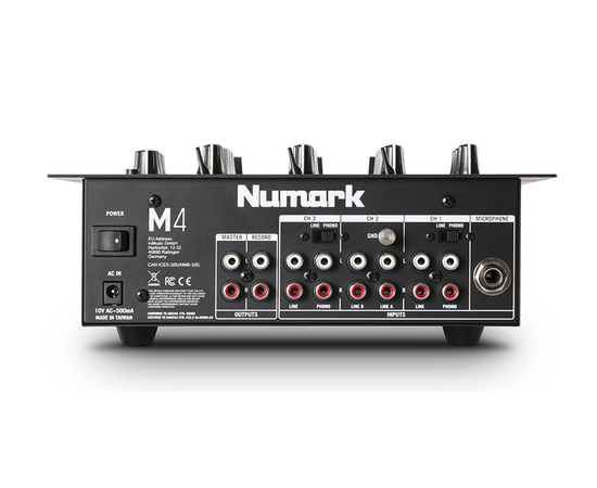 Трехканальный микшерный пульт NUMARK M4