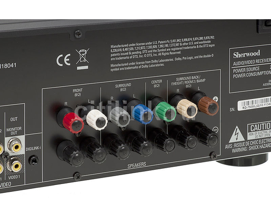 Ресивер Sherwood AV Receiver RD-7505, фото , изображение 3