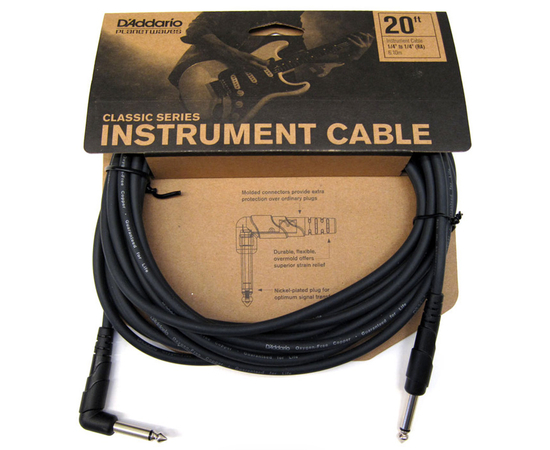 Инструментальный кабель PLANET WAVES PWCGTRA20