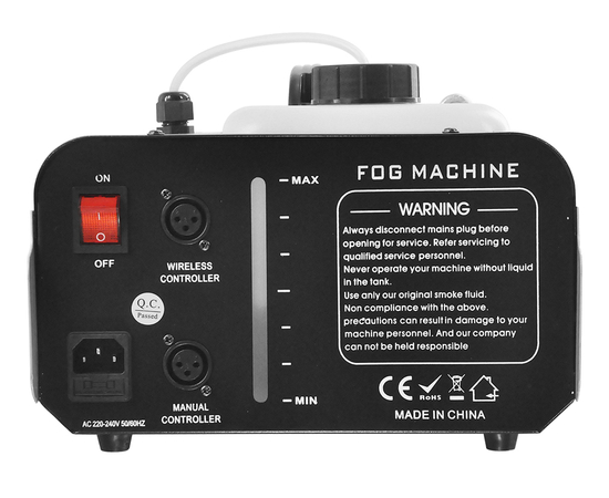 Дымогенератор с LED-подсветкой BIG FOGLED1500W+RADIO REMOTE