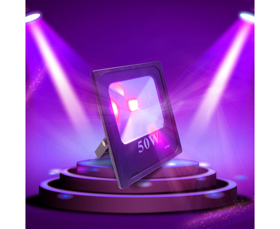 Ультрафиолетовый LED-прожектор BIG LEDFLOODUV50W - 147745 за 0 грн. | 4Club