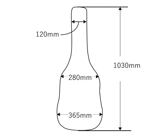 Чехол для электрогитары CNB EGB680, фото 