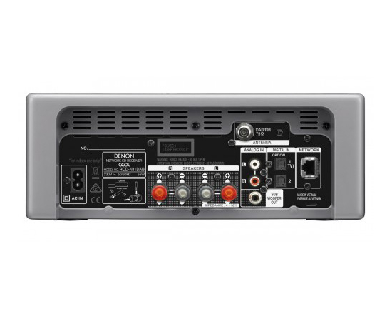 Сетевой CD-ресивер с Wi-Fi/AirPlay2/Bluetooth Denon CEOL RCD-N11 Gray
