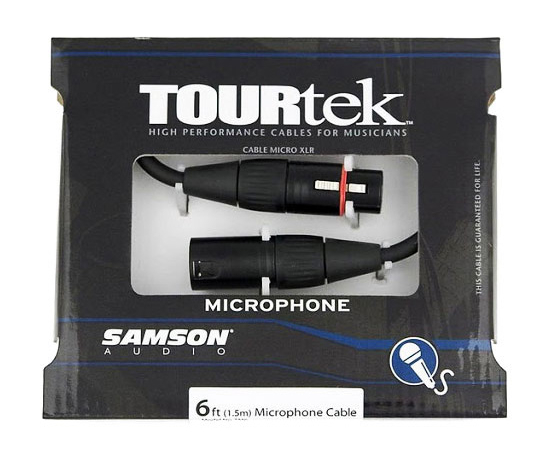 Микрофонный кабель SAMSON TM6 Tourtek Microphone Cable (1.8m) - 147675 за 0 грн. | 4Club