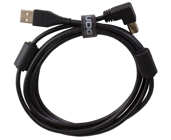 Кабель UDG Ultimate Audio Cable USB 2.0 A-B Black Angled 1m - 147672 за 0 грн. | 4Club