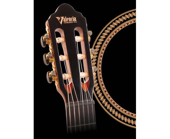 Классическая гитара (3/4) VALENCIA VC263BK